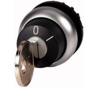Eaton 111790 M22-WS-MS2 Tête de commande à clé collerette plastique clé noir 1 pc(s)