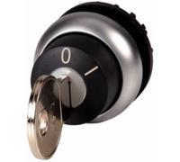 Eaton 111790 M22-WS-MS2 Tête de commande à clé collerette plastique clé noir 1 pc(s)