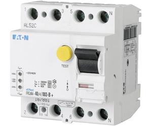 Eaton 167898 FRCDM-63/4/03-G/B Interrupteur différentiel sensible à tous les courants 4 pôles 63 A 0.3 A 240 V, 415 V