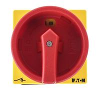 Eaton 172840 Poignée, rouge/jaune, verrouillable, métal pour cadenas, axe, pour P1