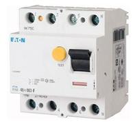 Eaton 187456 PFIM-40/4/003-G/F Interrupteur différentiel pour fréquences de battement G/F 4 pôles 40 A 0.03 A 230 V G
