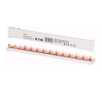 EATON 191243 - BARRETTE DE PONTAGE HORIZONTALE - GRIS - 16 MM² - 63 A - DISJONCTEURS PH/N - 13 Modules (Z-SV-16/1P+N-F/13)