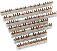 Eaton 215637 Barre omnibus Eaton Euro-Vario 63 A EVG-1PHAS/12MO Rail de phase 1 pôle 10 mm² 63 A 500 V