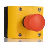 Eaton 216524 Tenue de secours/en de Bouton, D = 38 mm, zugentriegelt, éclairage, 2 NC, montage