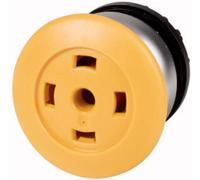 Eaton 216768 M22-DRP-Y-X Bouton-poussoir coup de poing jaune 1 pc(s)