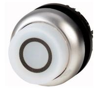 Eaton 216806 M22-DRLH-W-X0 Bouton-poussoir lumineux à rappel collerette