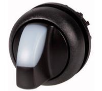 Eaton 216834 M22S-WLK3-W Bouton sélecteur collerette plastique levier noir 1