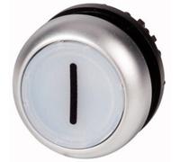 Eaton 216942 M22-DL-W-X1 Bouton-poussoir lumineux à rappel collerette plastique 1 pc(s)