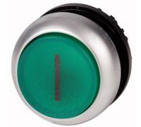 Eaton 216977 M22-DLH-G-X1 Bouton-poussoir lumineux à rappel collerette plastique 1 pc(s)