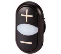 Eaton 218146 M22S-DDL-S-X4/X5 Bouton-poussoir à double touche collerette plastique 1 pc(s)