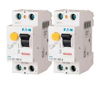 Lot De 2 Interrupteurs Différentiels Pfgm, 2x63a 30ma Type Ac Eaton