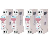 EATON 264749 PLG4-C32/1N - DISJONCTEUR MODULAIRE PH/N - Blanc - MANETTE VIOLETTE - 1P+N / 32 A - COURBE C - Raccordement à vis - 2 disjoncteurs (Lot de 2)