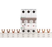Eaton 271060 Peigne d'alimentation 3 phases, 3ph, 10qmm, fourchette, 1 m