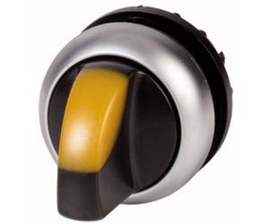 Eaton 284396 M22-WLKV-Y Bouton sélecteur collerette plastique levier noir 1 pc(s)