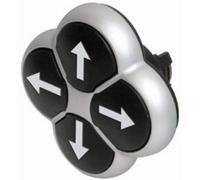 Eaton 286336 M22-D4-S-X7 Bouton-poussoir collerette plastique 1 pc(s)