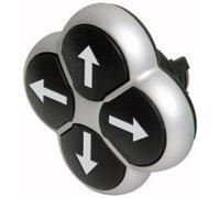 Eaton 286338 M22-DI4-S-X7 Bouton-poussoir collerette plastique 4 boutons 1 pc(s) Piece