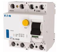 Eaton 300304 PXF-63/4/03-S/B Interrupteur différentiel Interrupteur différentiel sensible tous courants S/B 4 pôles 63 A 0.3 A 230 V, 400 V G