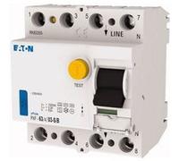 Eaton 300304 PXF-63/4/03-S/B Interrupteur différentiel Interrupteur différentiel sensible tous courants S/B 4 pôles 63 A 0.3 A 230 V, 400 V G