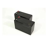Eaton - Batteries de Remplacement pour Onduleur Eaton EL1600USBFR/EL1600USBIEC/5S1500I/ELP1600FR/ELP1600IEC - Noir