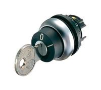 Eaton Bouton clé, Bouton + interrupteur, Noir