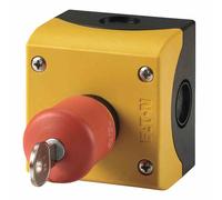 Eaton bouton-poussoir à clé d'arrêt d'urgence M22-PVS/KC11/IY 216523