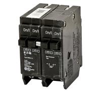 Eaton Bq2402120 Disjoncteur 2 unipolaire 20 Amp, 1 deux Pole 40 A, 120/240 V CA à 40 A, 120 V CA à 20 A, 4 pôles, Plug-On projecteurs,