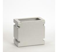 Eaton Cable Entry Box 2X60MM avec anneau en caoutchouc et 2 cloisons - 1304825
