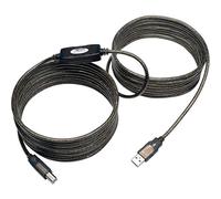 Eaton Câble Répéteur Actif Haut Débit USB-A à USB-B 2.0, 7,62 mètres (U042-025)