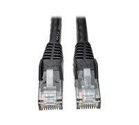 Eaton Câble réseau Cat6 Gigabit Snagless Molded UTP, M/M, Noir, 1,5 m (N201-005-BK)