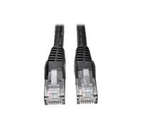 Eaton Câble réseau Cat6 Gigabit Snagless Molded UTP, M/M, Noir, 2,1 m (N201-007-BK)