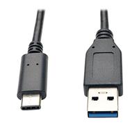 Tripp Lite U428-C03-G2 câble USB USB 3.2 Gen 2 (3.1 Gen 2) 0,9 m USB A USB C Noir