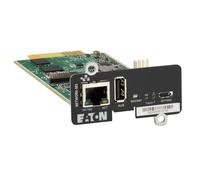 Eaton Network-M3 - Carte de supervision distante - mini emplacement - Gigabit Ethernet - avec sonde de surveillance environnementale gen 2
