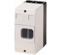 Eaton CI-PKZ01-G 281404 montage en saillie, avec interrupteur, avec membrane (L x l x H) 80 x 97 x 160 mm gris 1 pc(s)