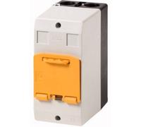 Eaton CI-PKZ01-SVB 281405 montage en saillie, refermable (L x l x H) 80 x 97 x 160 mm gris, jaune 1 pc(s)
