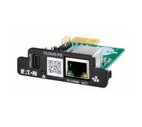 Eaton CLOUD-PS Carte de Gestion Réseau Fast Ethernet, 1 port RJ-45, 64 x 66.4 x 20.4 mm, Noir, Température 0-40°C