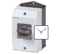 Eaton Commutateur étoile-triangle, Bouton + interrupteur, Blanc, Noir