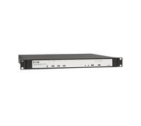 Eaton Commutateur KVM sur IP en Rack 16 Ports, Cat5/Cat5e, Connexion multimédia virtuelle, 2 télécommandes/1 utilisateur Local, Logiciel Gratuit, KVM VGA ou HDMI, Montage en Rack 1U, Conforme TAA