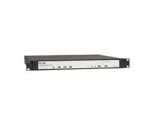 Eaton Commutateur KVM sur IP en Rack 16 Ports, Cat5/Cat5e, Connexion multimédia virtuelle, 2 télécommandes/1 utilisateur Local, Logiciel Gratuit, KVM VGA ou HDMI, Montage en Rack 1U, Conforme TAA
