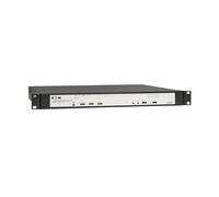 Eaton Commutateur KVM sur IP en rack 16 ports, Cat5/Cat5e, KVM virtuel, 4 utilisateurs (télécommande + 1 utilisateur local), logiciel gratuit, KVM VGA ou HDMI, montage en rack 1U, conforme TAA