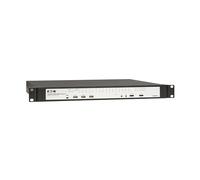 Eaton Commutateur KVM sur IP en rack 32 ports, Cat5/Cat5e, KVM virtuel, 4 utilisateurs (télécommande + 1 utilisateur local), logiciel gratuit, KVM VGA ou HDMI, montage en rack 1U, conforme TAA