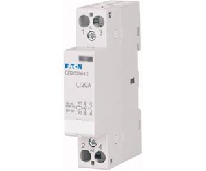 Eaton CR2011008 Contacteur dinstallation Tension nominale: 8 V DC/AC Courant de commutation (max.): 20 A 1 NO (T), 1 NF (R) 1 pc(s)