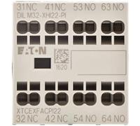 Eaton Bloc de contacts auxiliaires DILM32-XHI22-PI 2 NO (T), 2 NF (R) 4 A 1 pc