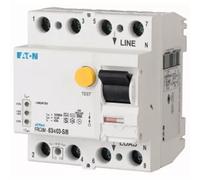 Eaton disjoncteur différentiel numérique 63 A 300 mA 4 pôles 240 VAC (FRCDM-63/4/03-S/B)