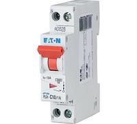 Disjoncteur 10A type C A vis 4,5kA 1P+N Eaton