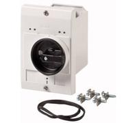 Eaton E-PKZ0-G 072907 montage encastré, avec interrupteur rotatif (L x l x H) 80 x 85 x 129 mm gris, noir 1 pc(s)