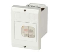 Eaton E-PKZ01-G 281634 montage encastré, avec interrupteur, avec membrane (L x l x H) 80 x 85 x 129 mm gris 1 pc(s)