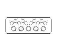 Eaton Eaton Boîtier à bride CI 375×23×116 mm FL4-4 Quantité:1