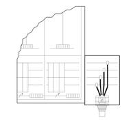 Eaton Eaton Boîtier de dérivation câble avec rails CU ZSD-K/AS/G/CU/VB Quantité:1