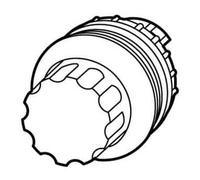 Eaton Eaton Bouton de sélection à molette 3 positions, marqué M22-W3 Quantité:1