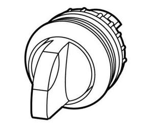 Eaton Eaton Bouton lumineux de sélection avec manette 2 positions, jaune M22-WRLK-Y Quantité:1